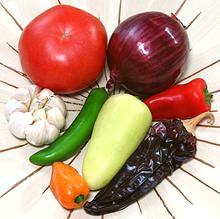 Fresh Vegetables to be Peeled