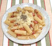 Dish of Pasta alla Gricia